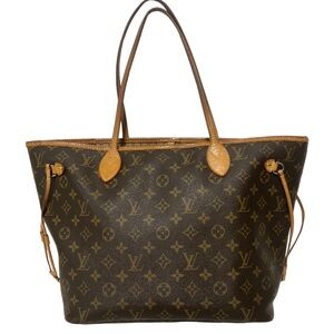 Louis Vuitton Neverfull MM Monogram Canvas Tote Shopper